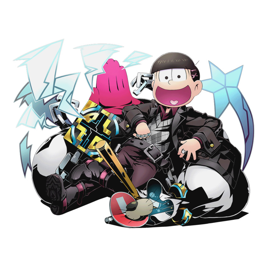 matsuno jyushimatsu and santa claus (osomatsu and 3 more) drawn by ucmm