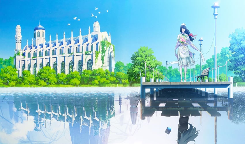 vivy, matsumoto, and grace (vivy: fluorite eye's song)