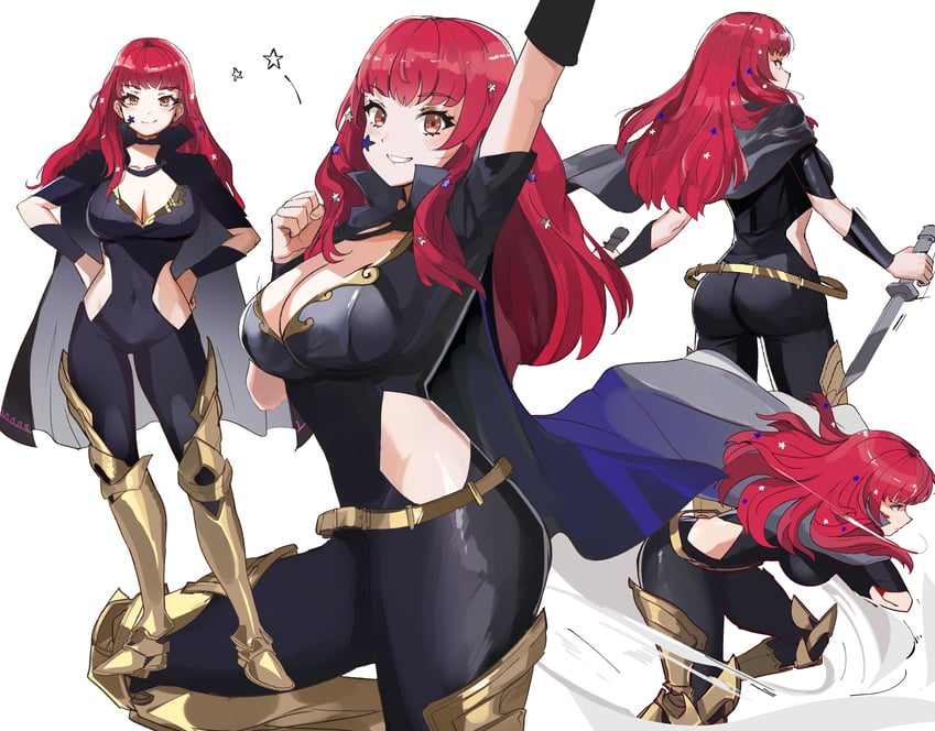 yunaka (fire emblem and 1 more) drawn by ormille