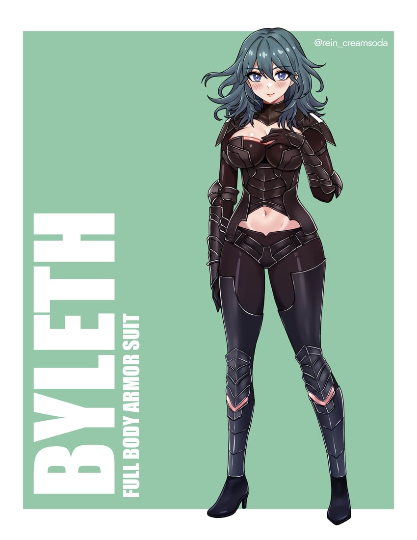 female byleth (fire emblem and 1 more) drawn by rein_creamsoda