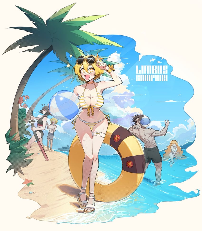 ishmael, don quixote, sinclair, ryoshu, and heathcliff (project moon and 1 more) drawn by jeehyung_seo