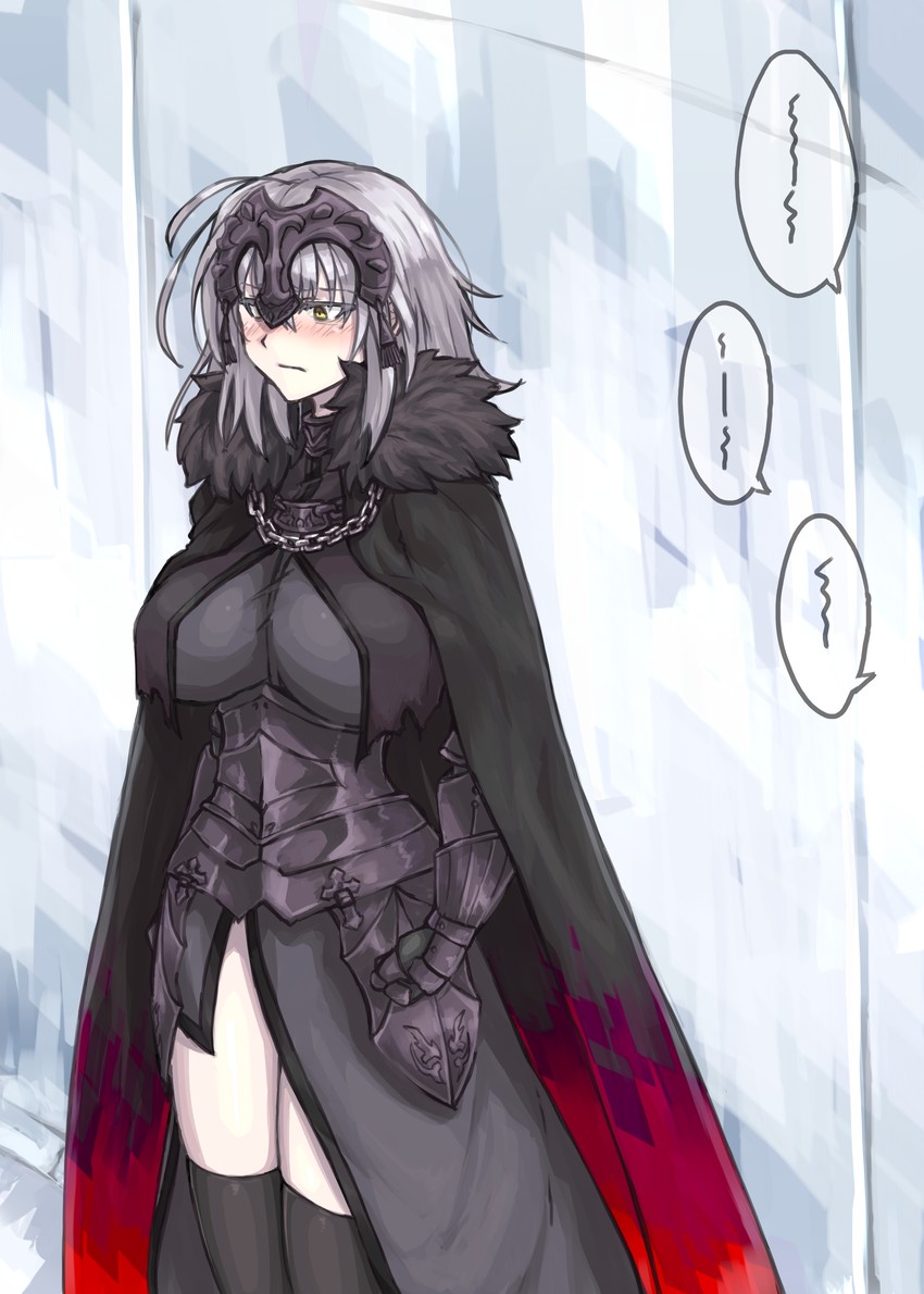 jeanne d'arc alter (fate and 1 more) drawn by ishibori_eregomos