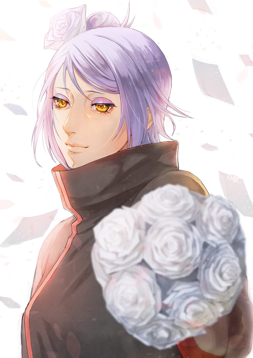 konan (naruto and 1 more) drawn by hal_(sakurajam)