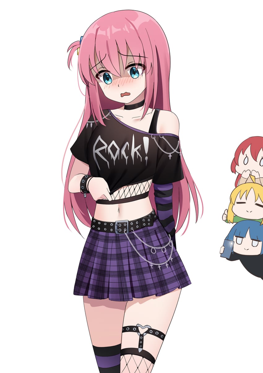 gotoh hitori, kita ikuyo, ijichi nijika, and yamada ryo (bocchi the rock!) drawn by keicyanyan