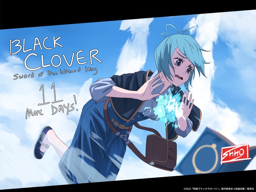 grey (black clover and 1 more) drawn by shho