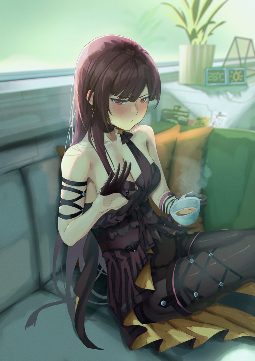 makiatto and wa2000 (girls' frontline and 1 more) drawn by shidoni