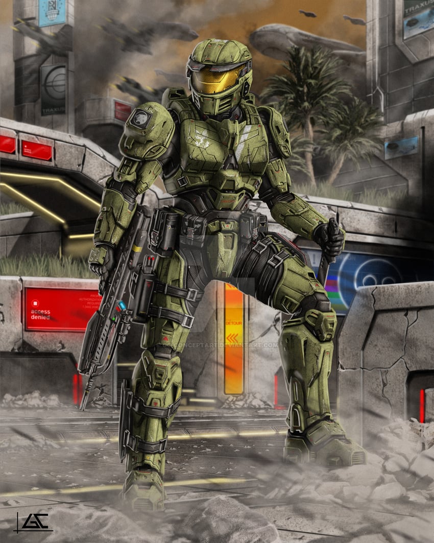 halo drawn by gc_conceptart