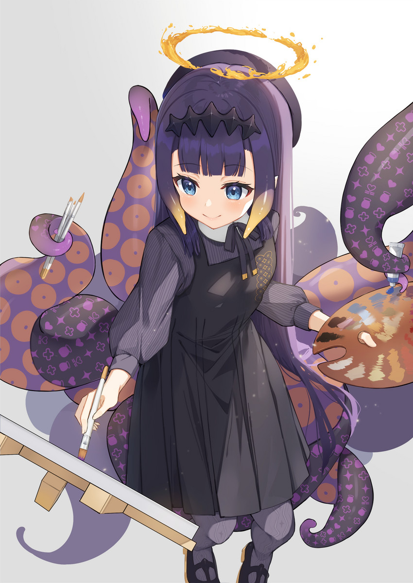 ninomae ina'nis (hololive and 1 more) drawn by mirai_(mirai76_)