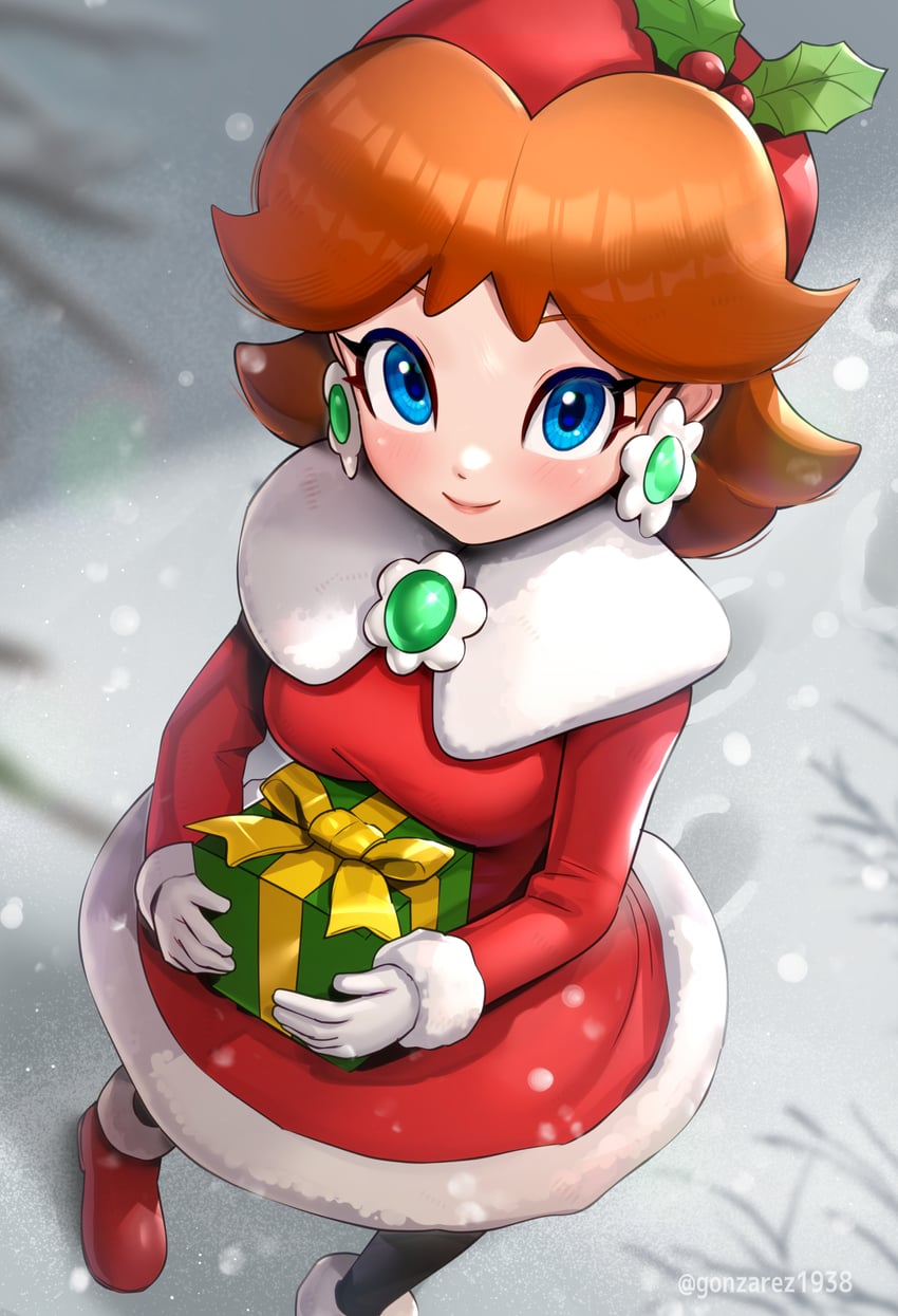 princess daisy (mario and 2 more) drawn by gonzarez
