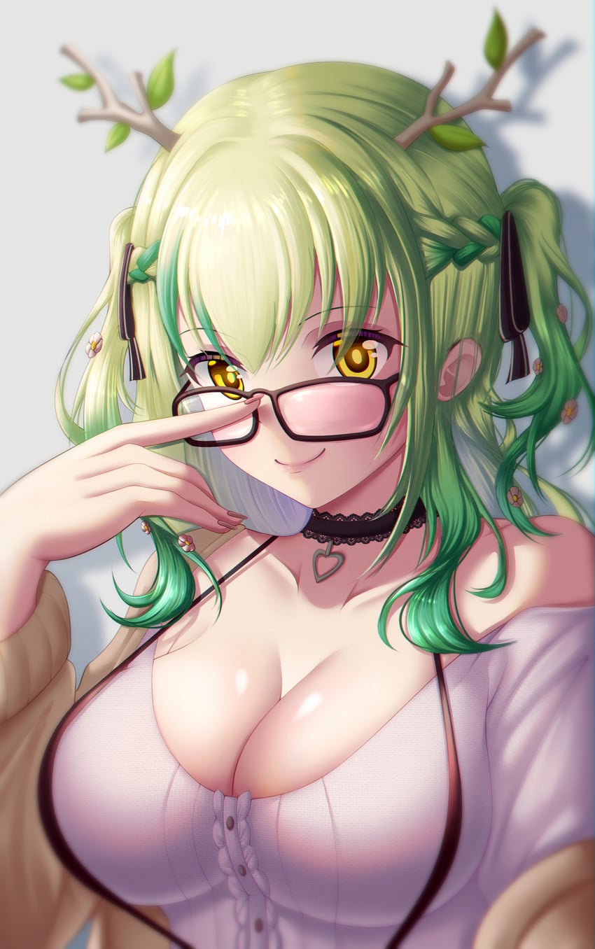 ceres fauna (hololive and 1 more) drawn by seapupu