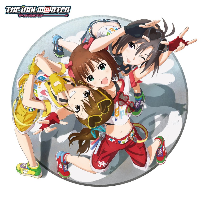 amami haruka, kikuchi makoto, and futami mami (idolmaster) drawn by matsuo_yuusuke