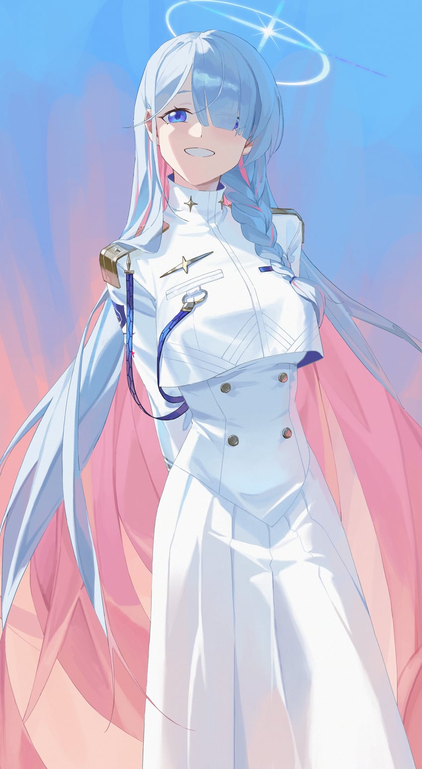 general student council president (blue archive) drawn by li-mi