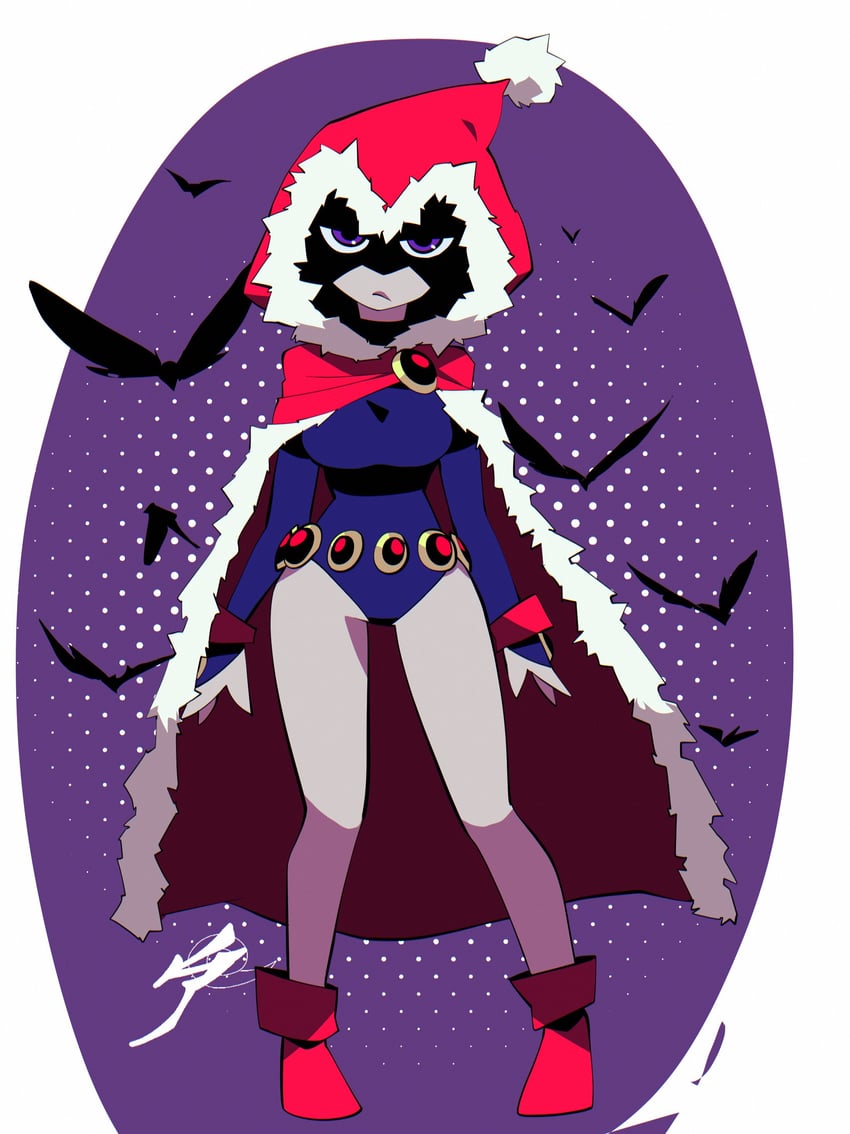 raven (dc comics and 1 more) drawn by aetherion