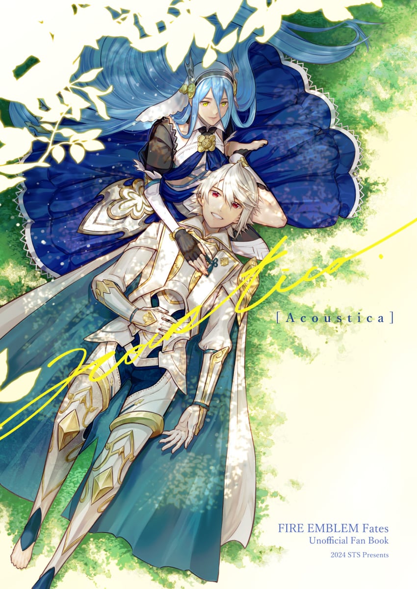 azura and male corrin (fire emblem and 3 more) drawn by amao_miyuki