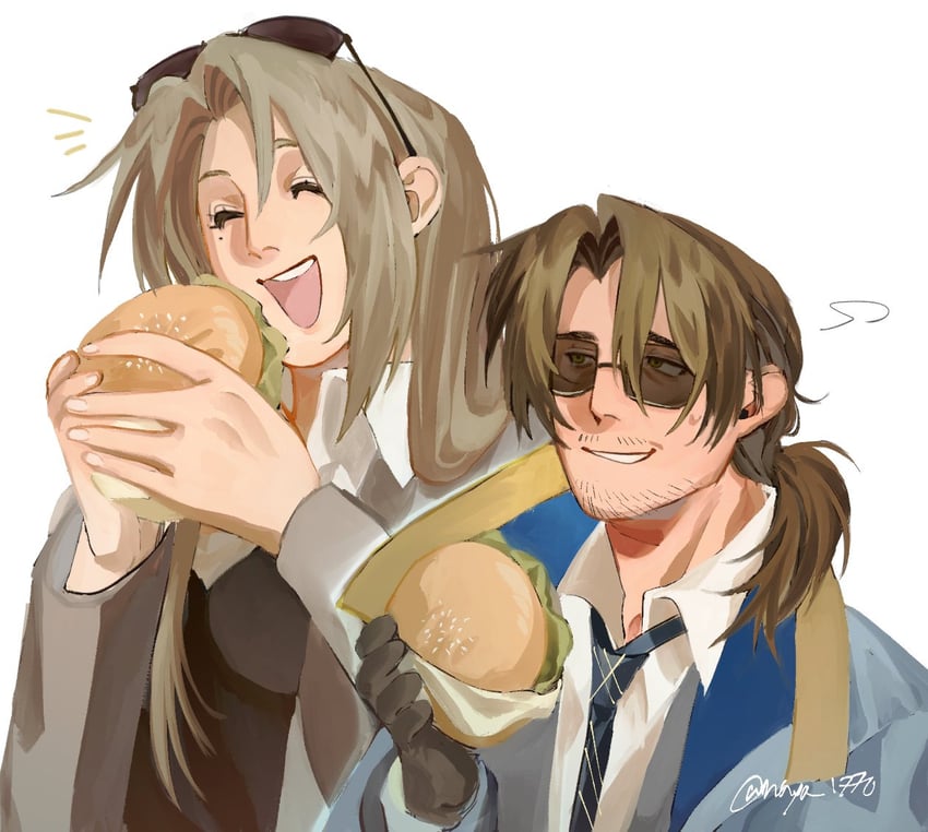 gregor and rodion (project moon and 1 more) drawn by naya_1770