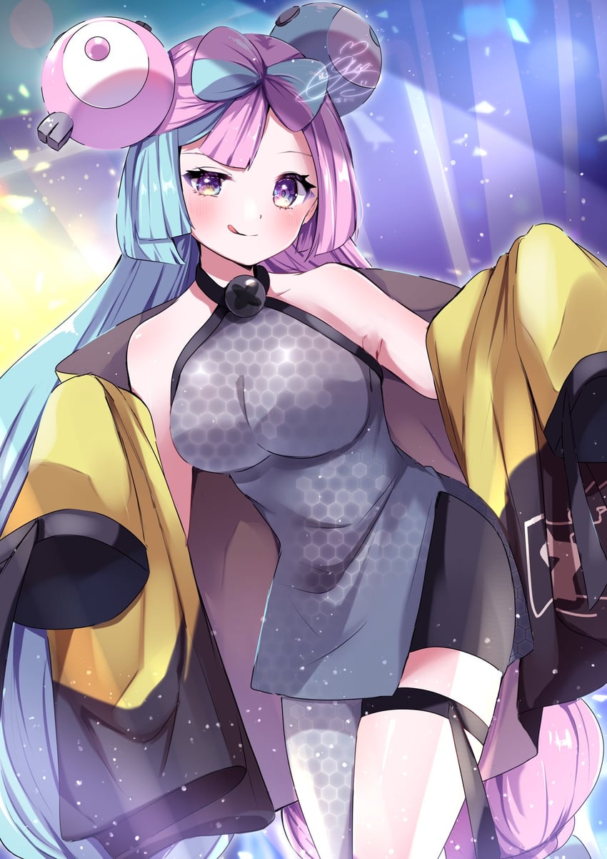 iono (pokemon and 1 more) drawn by herunia_kokuoji
