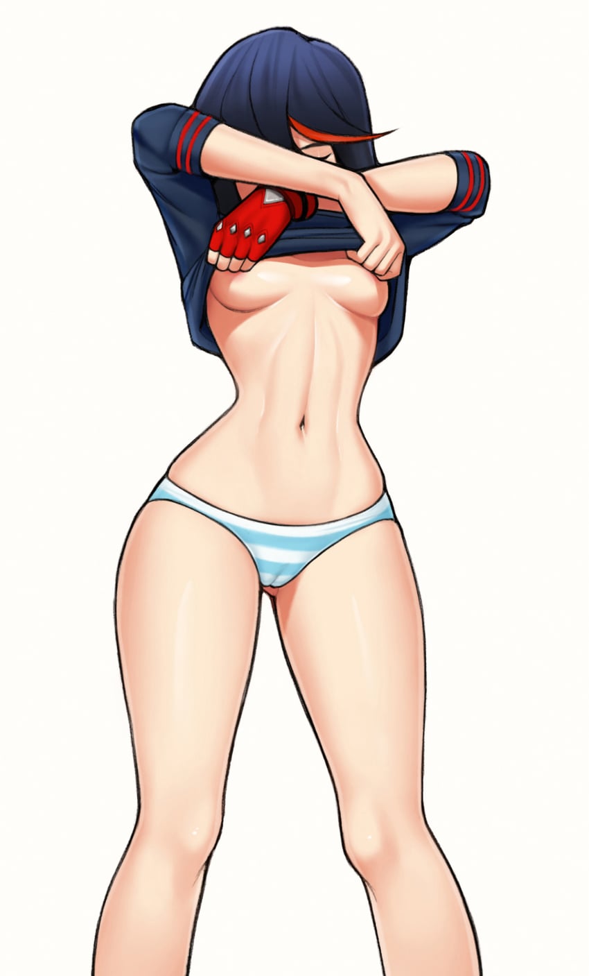 matoi ryuuko and senketsu (kill la kill) drawn by loodncrood