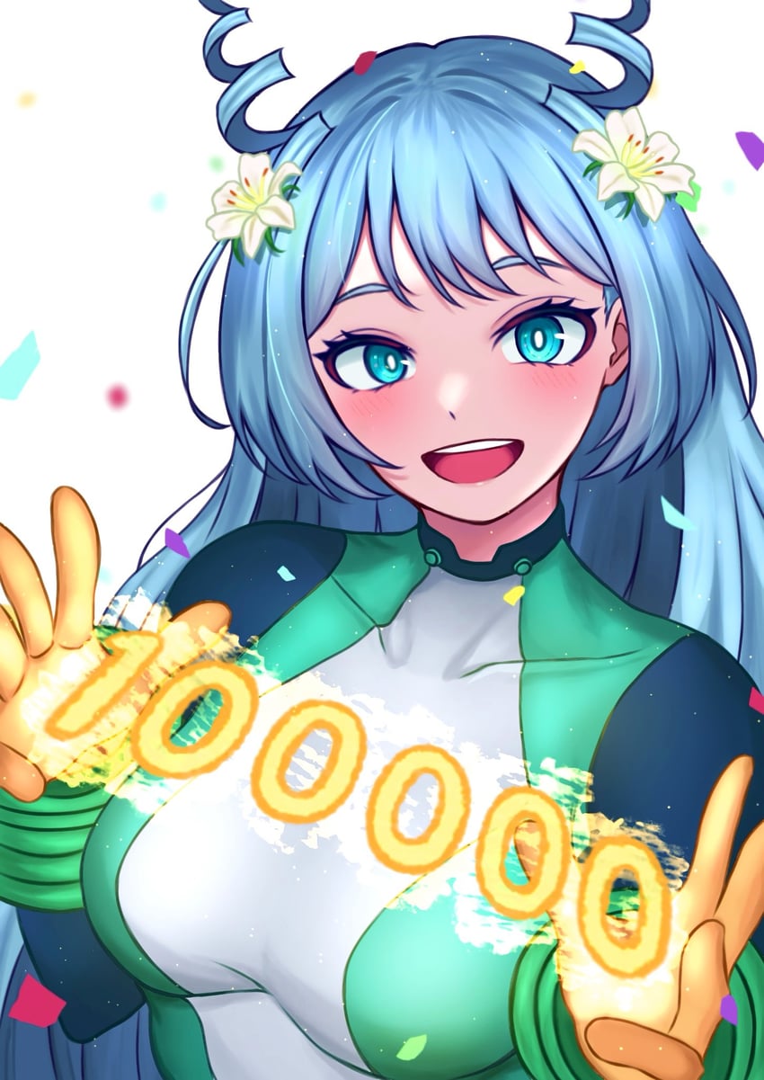 hado nejire (boku no hero academia) drawn by thea_(_tea_)