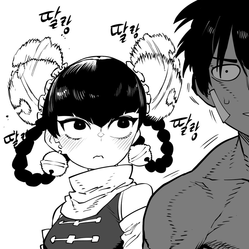 lin lin and suiryuu (one-punch man) drawn by ssambatea
