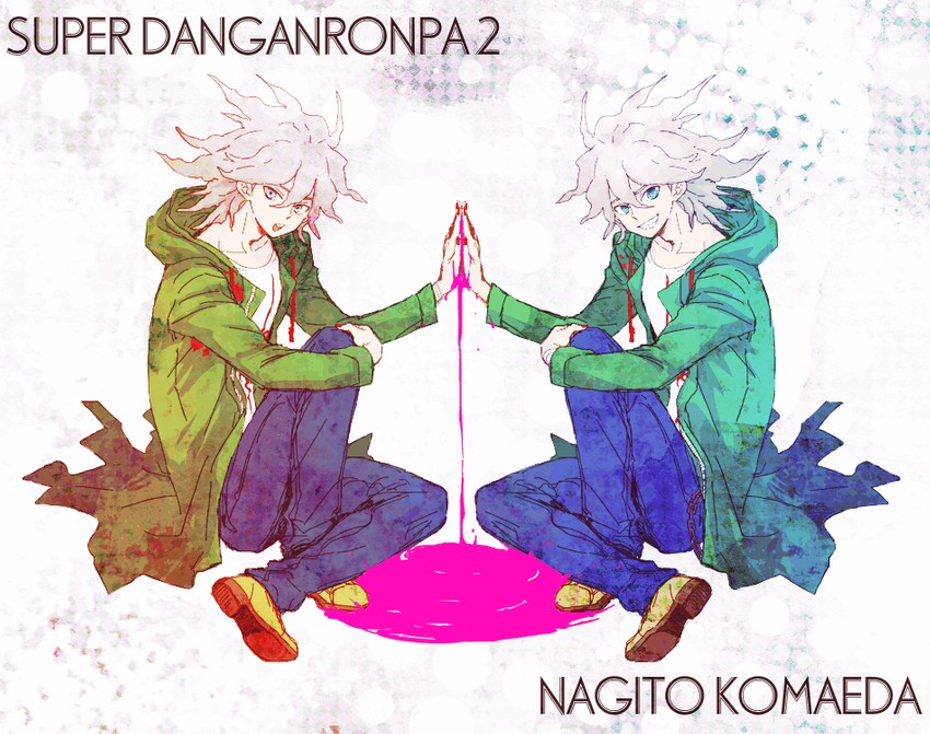 komaeda nagito (danganronpa and 1 more) drawn by yuki_(hello_idiot)