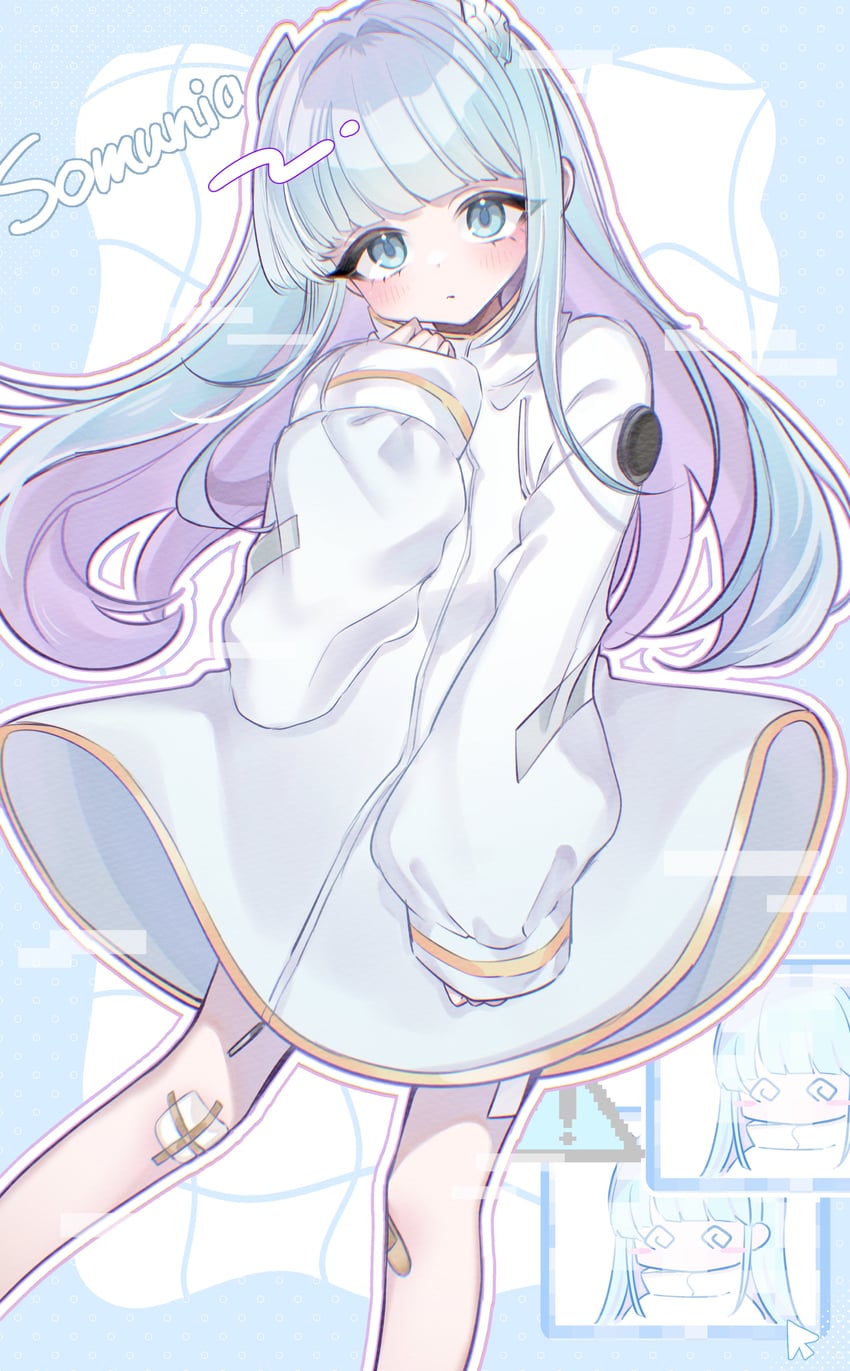 somunia (indie virtual youtuber) drawn by nora_n_k22