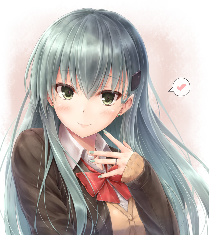 suzuya and suzuya kai ni (kantai collection) drawn by suien