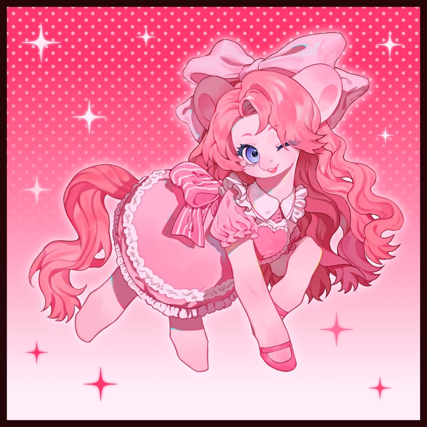 pinkie pie (my little pony and 1 more) drawn by fantakun
