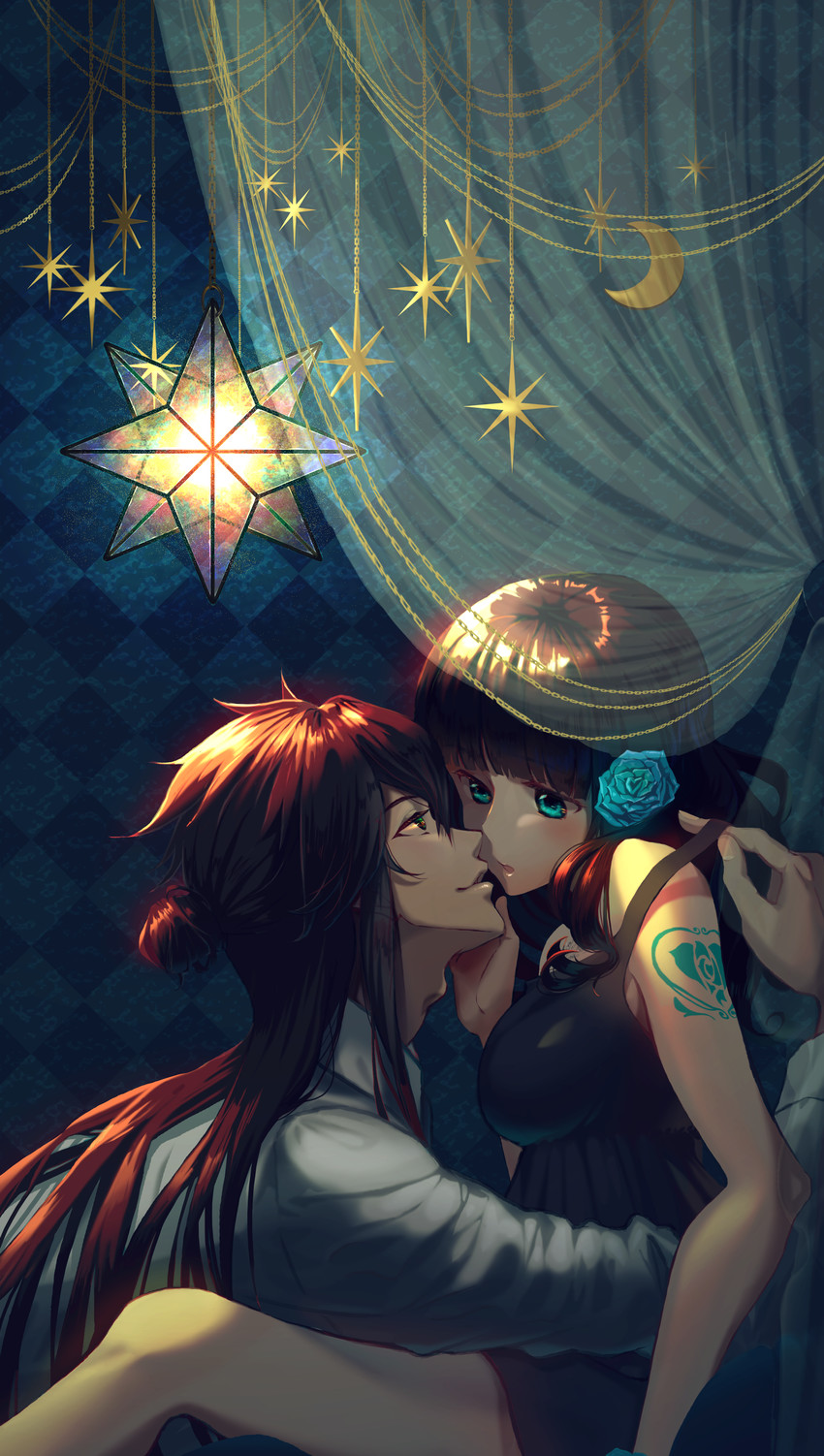 cardia beckford and impey barbicane (code:realize) drawn by episenpei