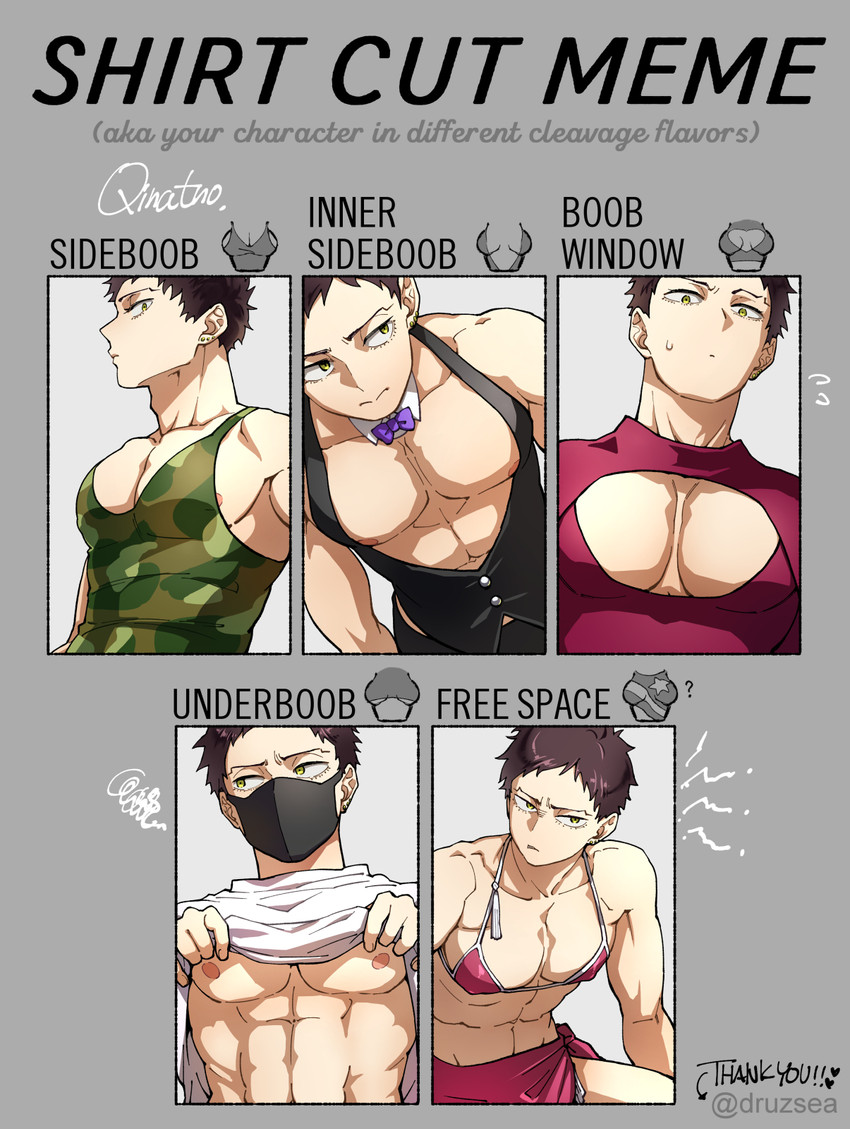 overhaul (boku no hero academia) drawn by qina_(qinazuma_tno)