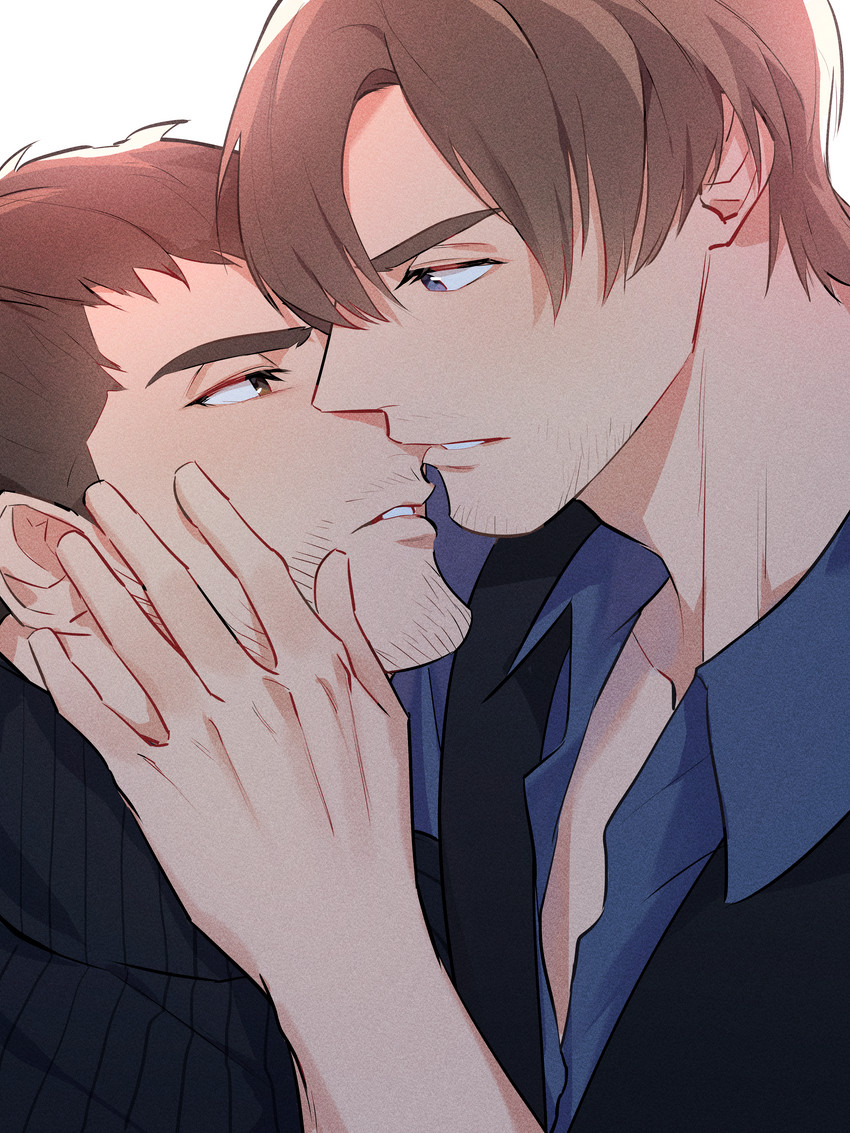 leon s. kennedy and chris redfield (resident evil and 1 more) drawn by hirusuhi