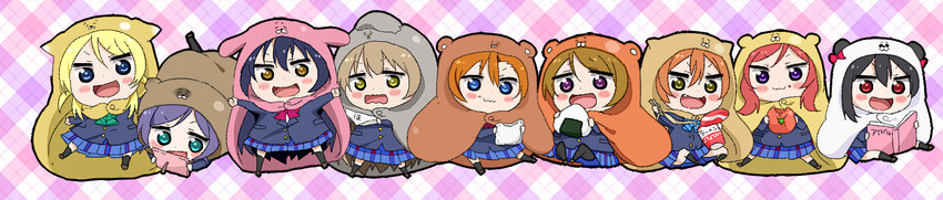 nishikino maki, tojo nozomi, sonoda umi, yazawa nico, ayase eli, and 4 more (love live! and 2 more) drawn by sooki