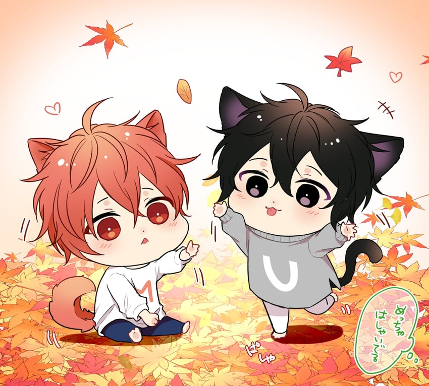 murata ugetsu and satou mafuyu (given) drawn by pinoli_(pinoli66)