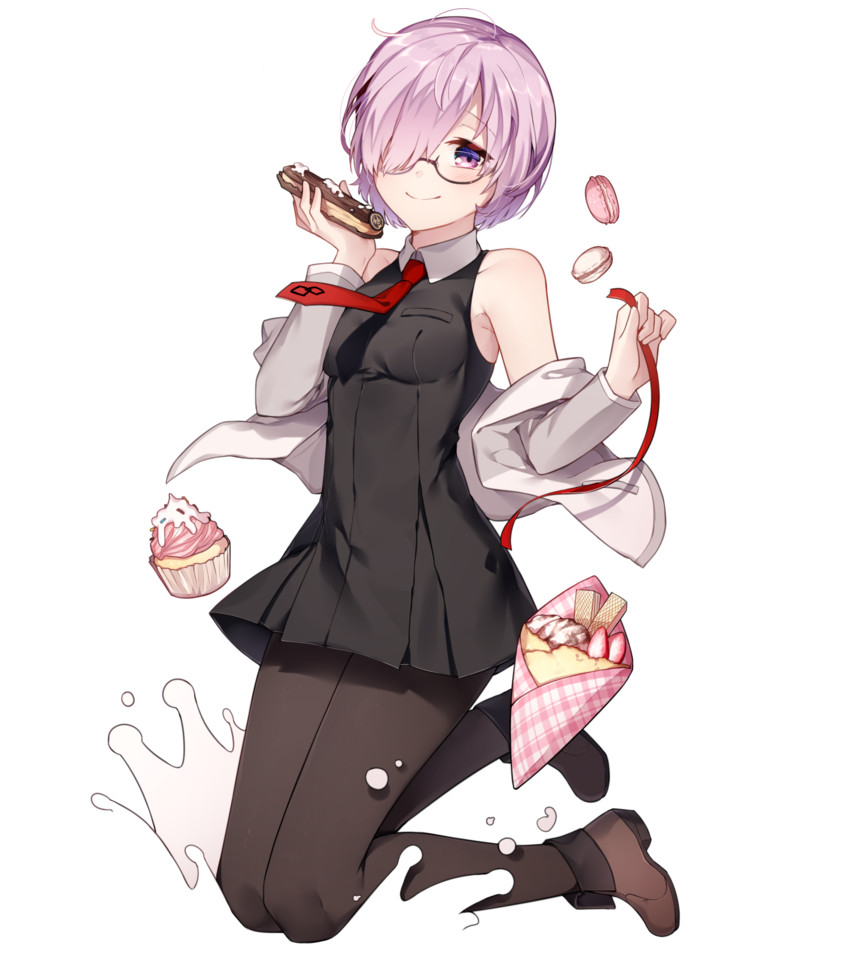 mash kyrielight (fate and 1 more) drawn by mono_(mono_mon)
