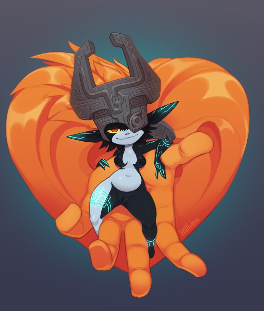 midna (the legend of zelda and 1 more) drawn by huffslove
