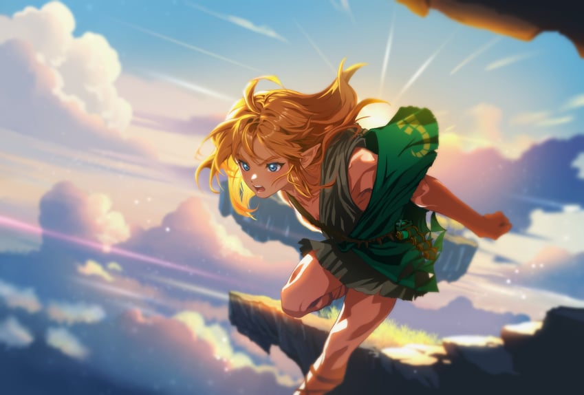 link (the legend of zelda and 1 more) drawn by suahh