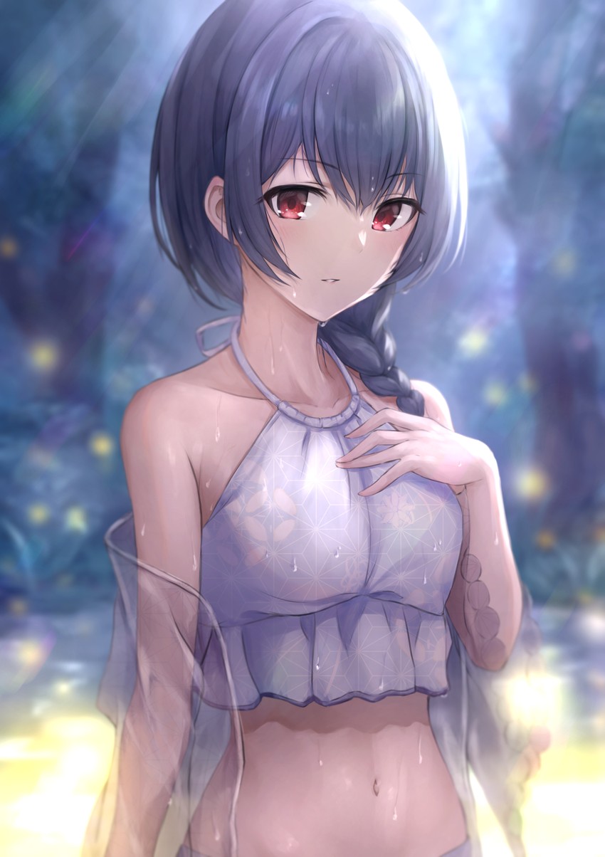 morino rinze (idolmaster and 1 more) drawn by tonguewasabi