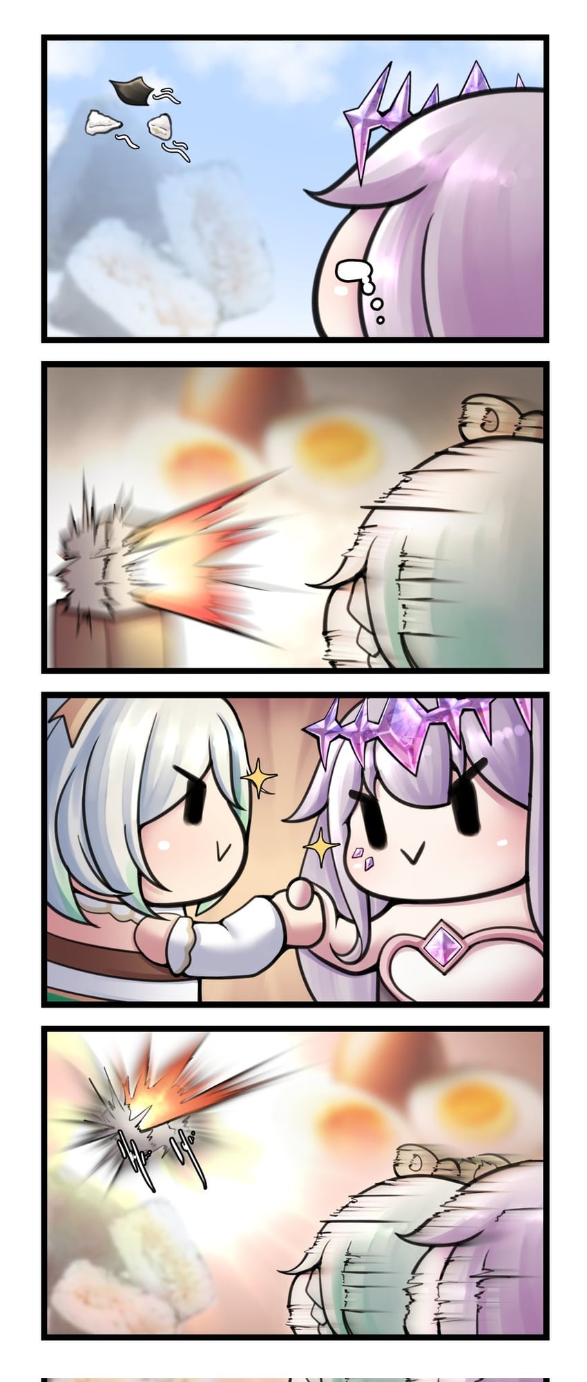 koseki bijou and cecilia immergreen (hololive and 1 more) drawn by seapupu