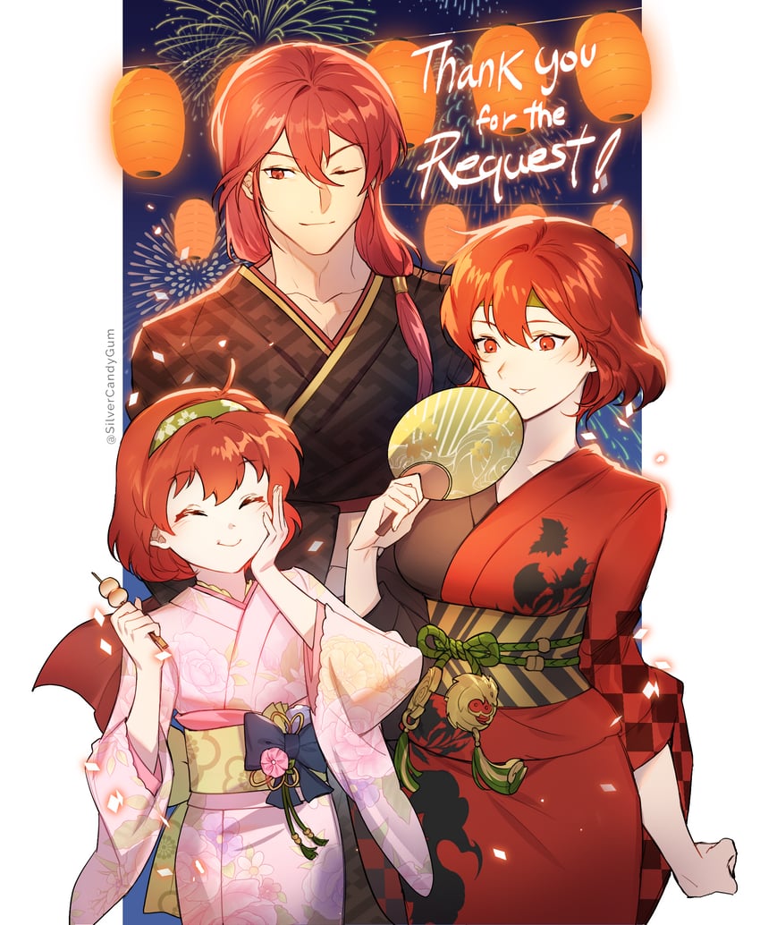 minerva, maria, and michalis (fire emblem and 1 more) drawn by silvercandy_gum