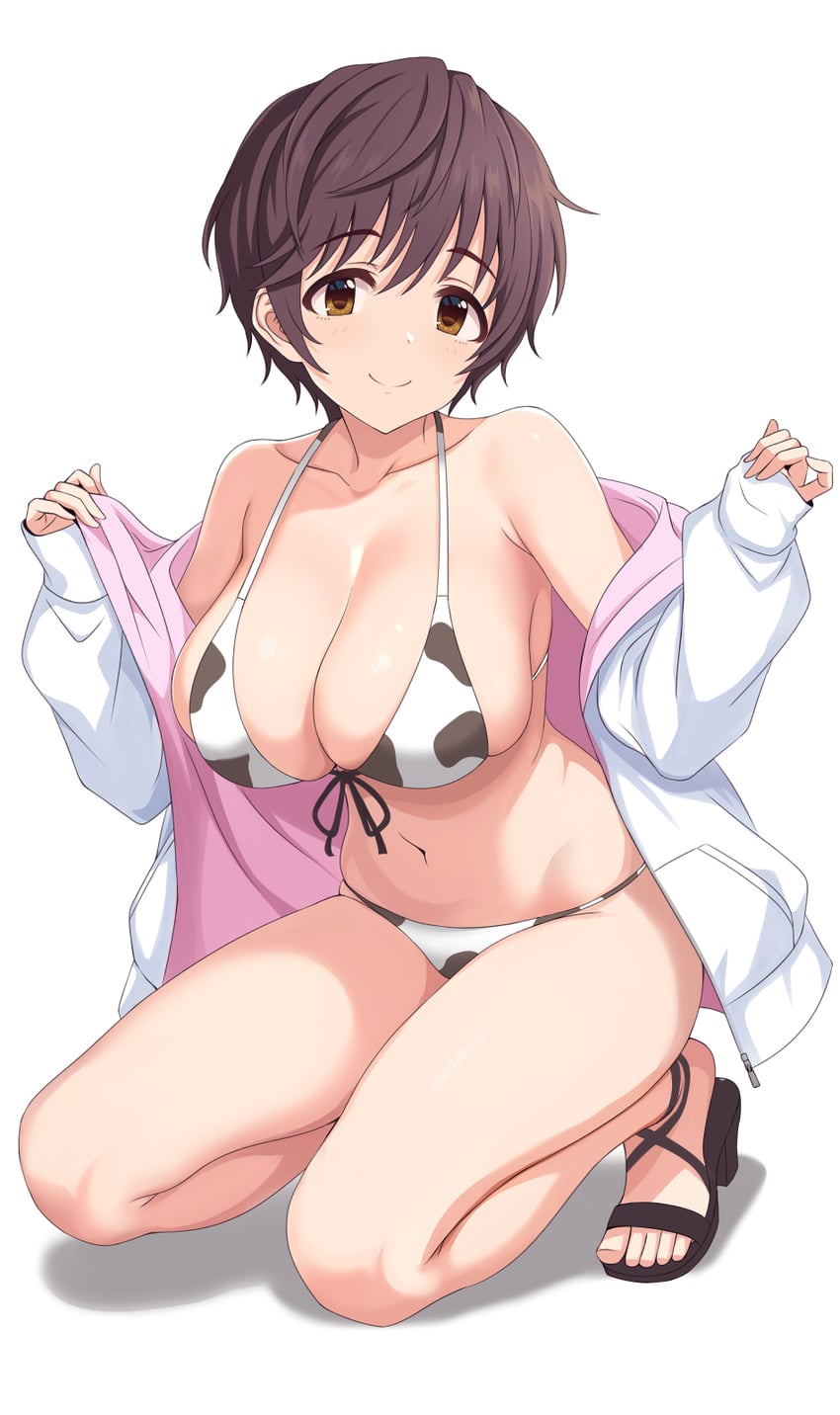oikawa shizuku (idolmaster and 2 more) drawn by baji_toufuu_(bajitohfu)