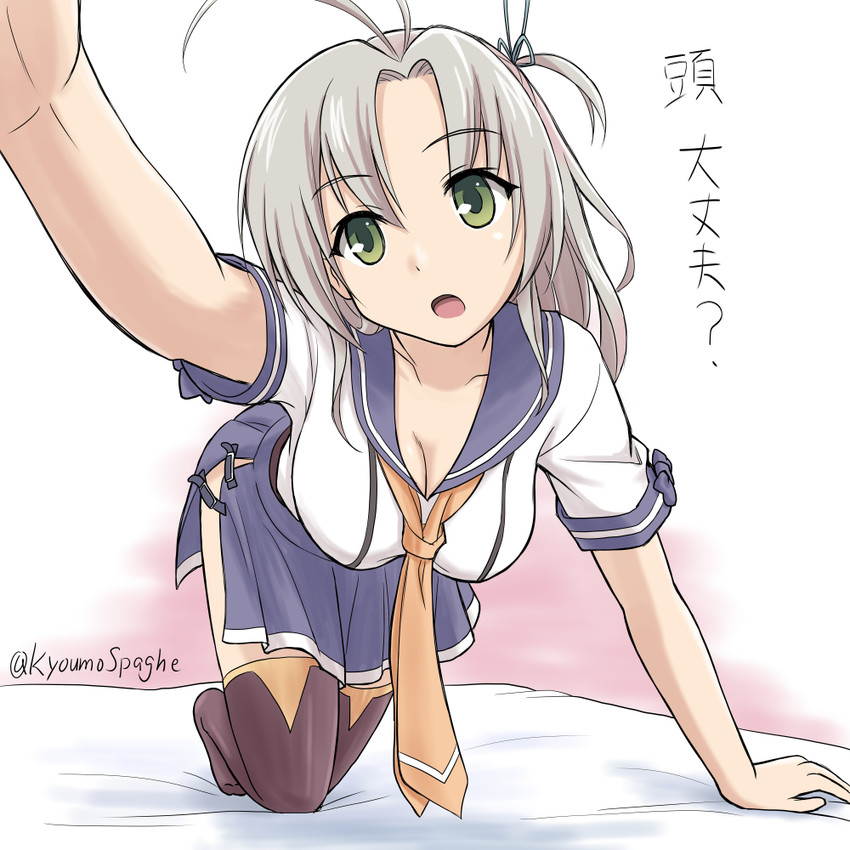 kinugasa and kinugasa kai ni (kantai collection) drawn by spaghe_(kyoumospaghe)