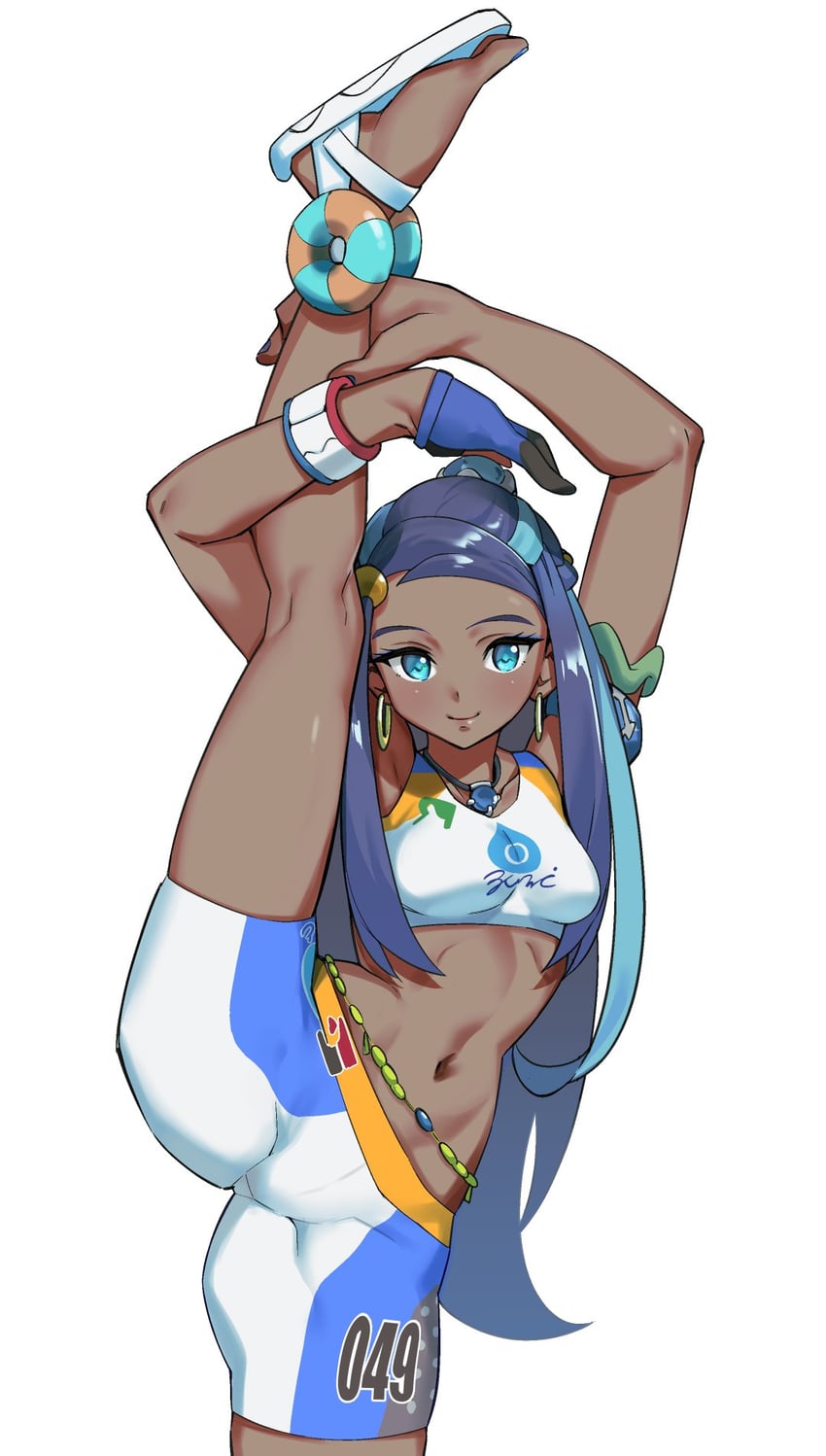 nessa (pokemon and 1 more) drawn by makino_harumaki