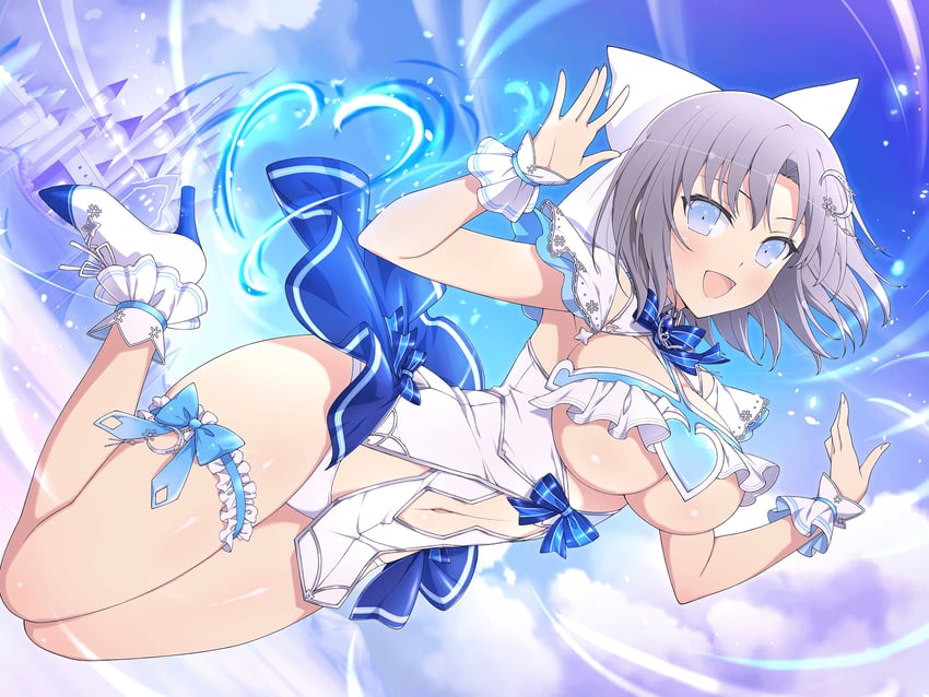 yumi (senran kagura and 1 more) drawn by yaegashi_nan