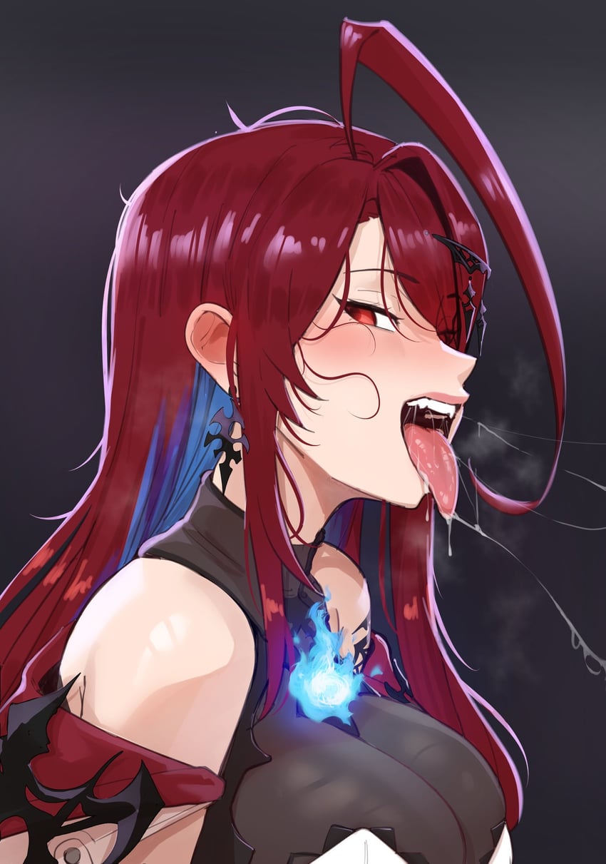 elizabeth rose bloodflame (hololive and 1 more) drawn by aestheticc-meme
