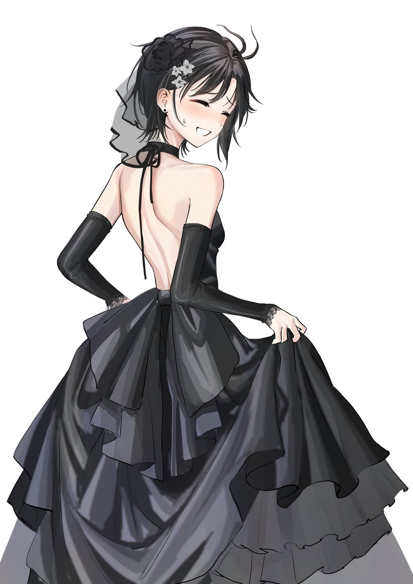 kikuchi makoto (idolmaster and 2 more) drawn by aburi-gatana
