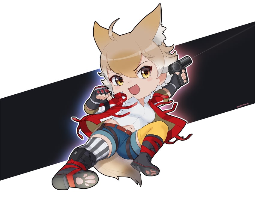 coyote and leo kliesen (kemono friends and 3 more) drawn by beleven