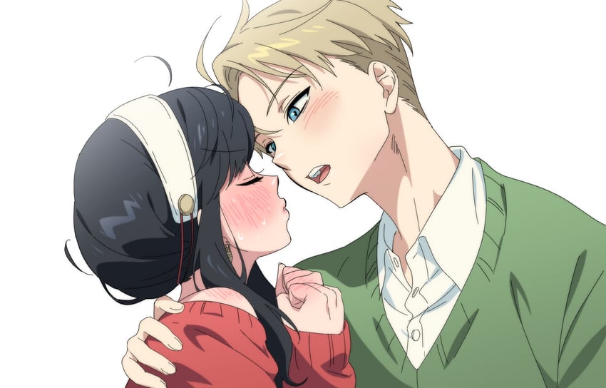 yor briar and twilight (spy x family) drawn by porong002