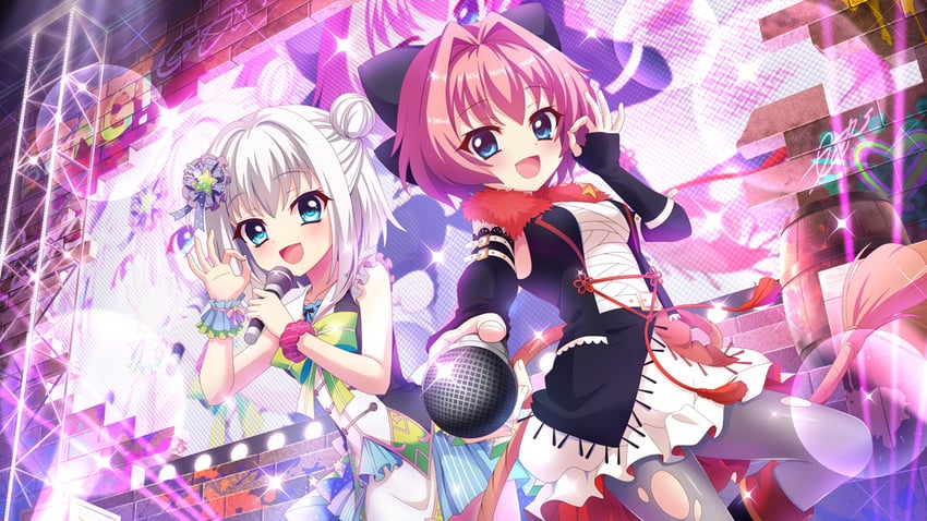 hiiragi kae and nishidate haku (re:stage!) drawn by izumi_tsubasu