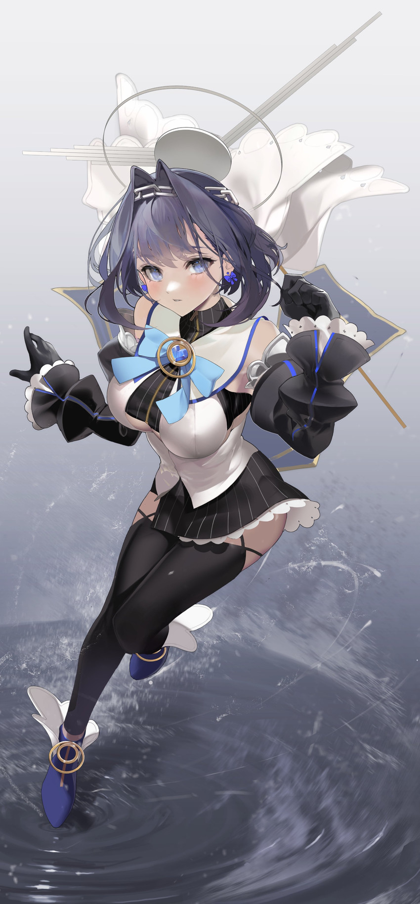ouro kronii (hololive and 1 more) drawn by amejaga