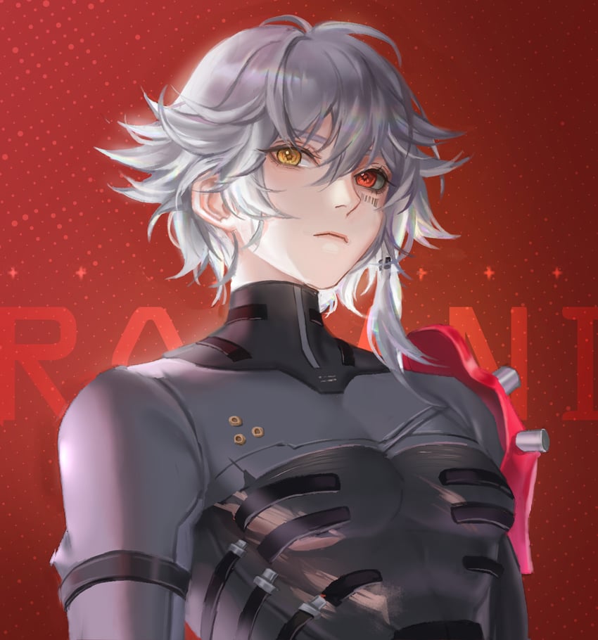 roland and roland: flambeau (punishing: gray raven) drawn by aikou_echo