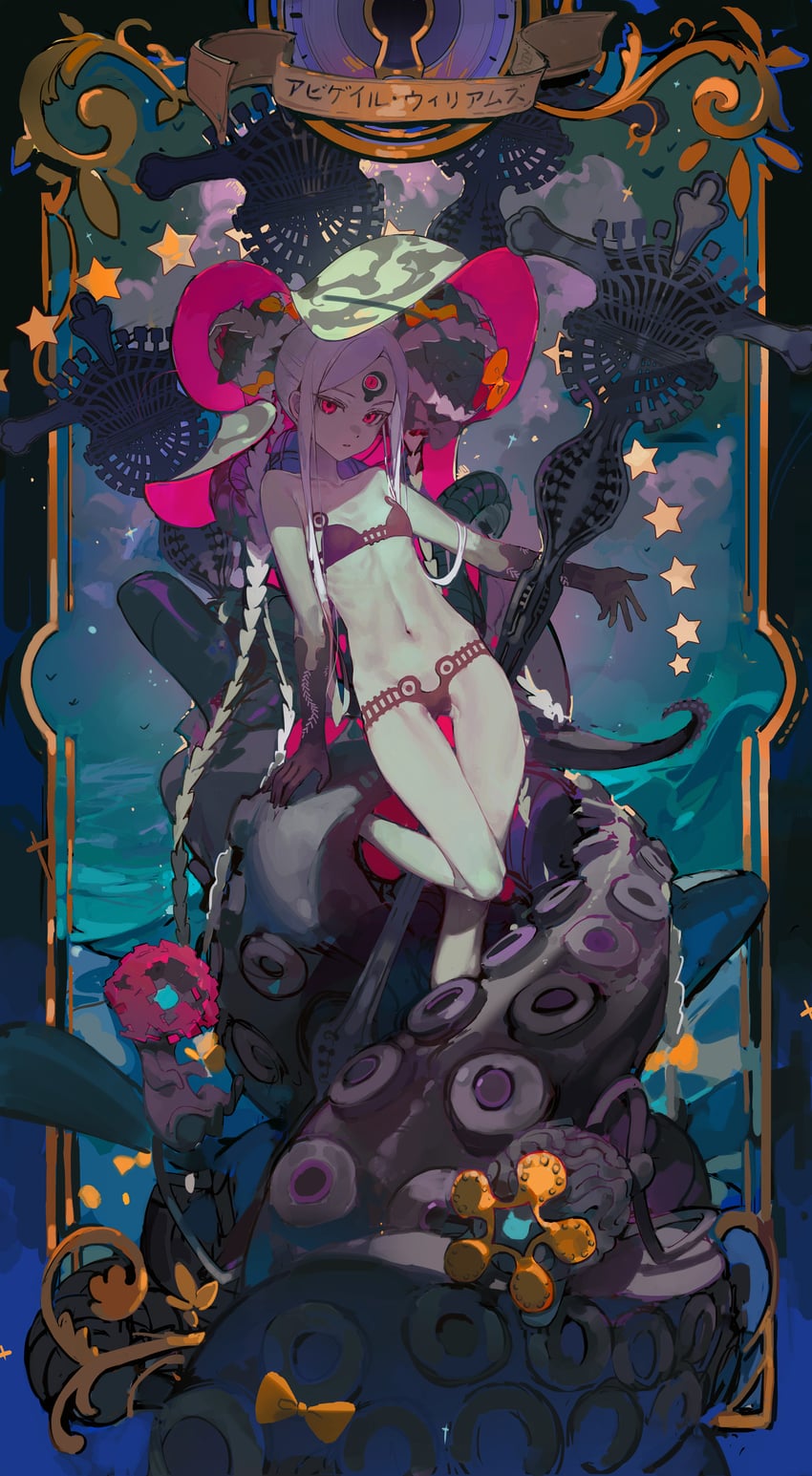 abigail williams, nosh, and luthar (fate and 1 more) drawn by ciloranko